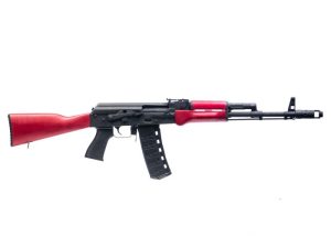 Century Arms BFT556 Rile - Black | 5.56X45 | 16" | 30RD Mag | Red Maple Wood Furniture | Bulged Trunnion | Scope Rail