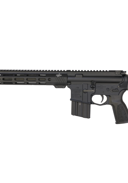 Bushmaster 450 Bravo Zulu AR Rifle - Black | .450 Bushmaster | 16" barrel | 14" BFI Free Float M-LOK Rail | THRiL Buttstock & Pistol Grip | Snake Charmer Muzzle Brake | DM2S 2 Stage Trigger