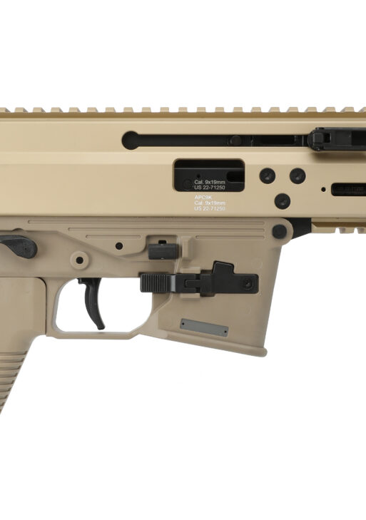 B&T APC9K PRO 9MM TAN GLK 4.3"