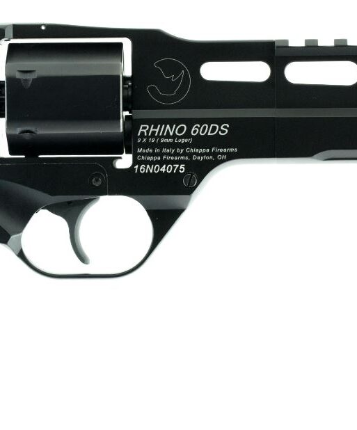 CHIAPPA FIREARMS RHINO 60DS 9MM 6" BLK ADJ
