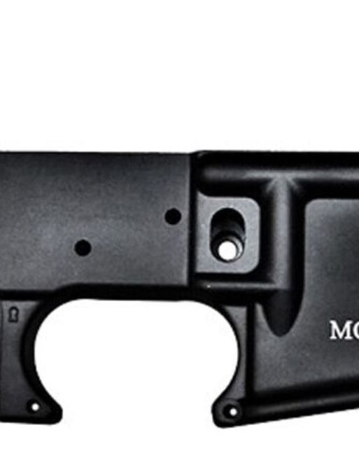 Anderson AM-15 Forged Stripped AR15 Lower Receiver - Black | Spartan Molon Labe Logo | Retail Packaging
