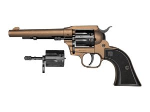 DB SIDEKICK 22 LR/WMR, 5.5" TAPERED BARREL, 9RD REVOLVER, SINGLE/ DOUBLE ACTION, W/ DUAL CYLINDERS ON SWING OUT ARM, MIDNIGHT BRONZE