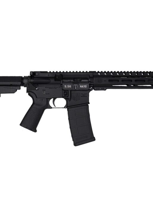 Diamondback Firearms Carbon DB-15 5.56 NATO Semi-Auto Pistol - Black | 10" Threaded Barrel | SBA3 Arm Brace | 1x30rd Mag