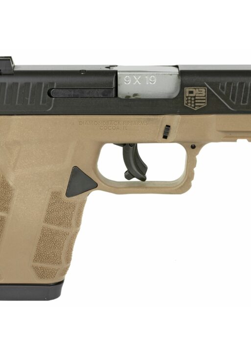 Diamondback DBAM29 Sub-Compact Pistol - FDE | 9mm | 3.5" Barrel