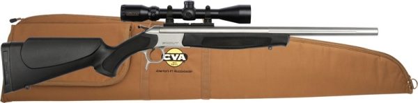 CVA SCOUT TD 44 MAG 22" - 3-9X40 SS/BLACK SYNTHETIC - Image 1