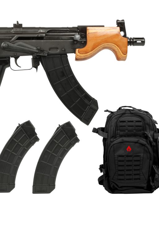 CENTURY ARMS MICRO DRACO 7.62X39 BLACK PKG