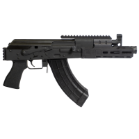 Century Arms Draco Tactical Pistol - Black | 7.62X39 | 7.5" | 30RD Mag | Linear Compensator | Integrated Picatinny Rail
