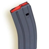 ASC AR Family Rifle Magazine Orange Follower .223 Remington Grey Aluminum 30/rd