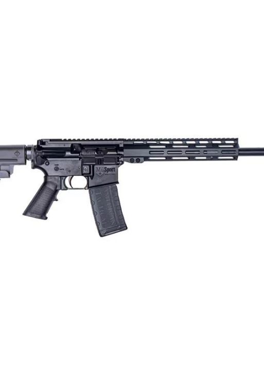 ATI MIL-Sport AR-15 Rifle .223 Wylde 30rd Magazine 16" Barrel Black with 10" MLOK Handguard