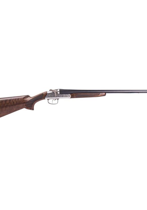 ATI Road Agent Prime SXS Shotgun 20ga 2rd Capacity 3" Chamber 26" Barrel Wood Stock Silver Engraved Reciever