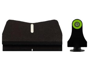 XS Sight DXW2 Standard Dot Sight for Glock Suppressor Hgt 17 19 22-24 26 27 - Green