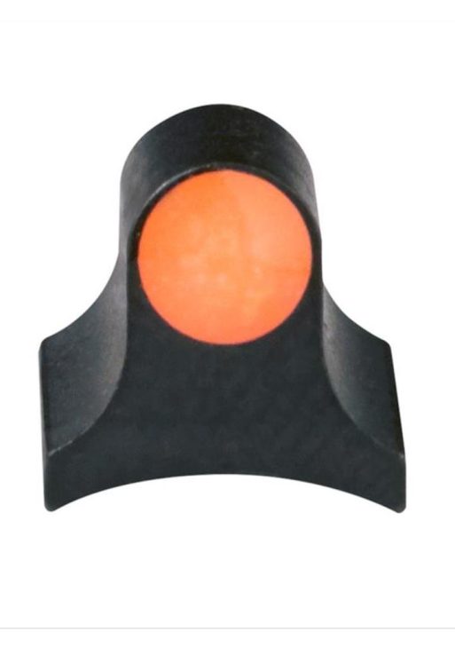 Big Dot Orange - Shotgun Bead on Plain Barrel