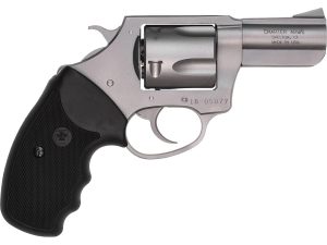Charter Arms Bulldog Handgun 44 Spl 5/rd Capacity 2.5" Barrel Silver with Black Grip