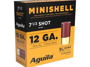 Aguila Minishell Shotshells 12ga 1-3/4" 5/8oz 1200 fps #7.5 25/ct