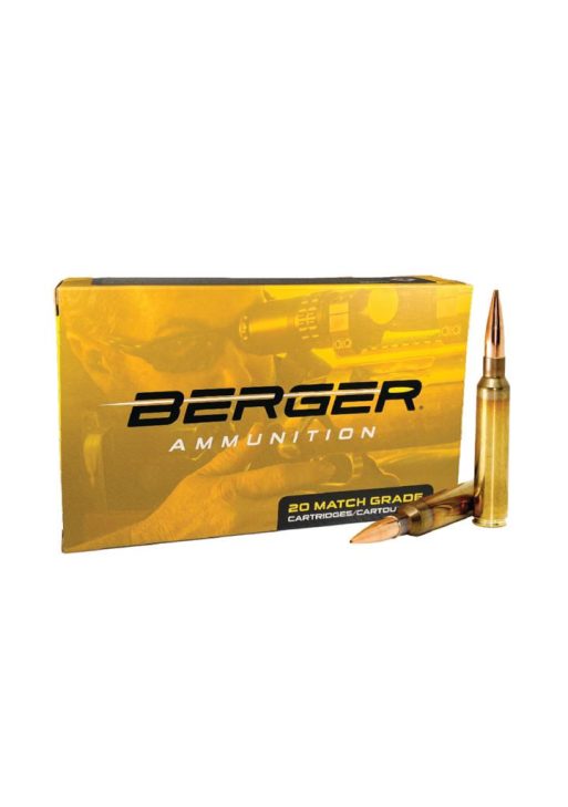 Berger Hybrid Target Rifle Ammunition .300 PRC 215gr OTM 2940 fps 20/ct