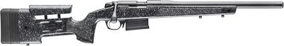 Bergara B-14R Left Hand Rifle .22 LR 10rd Magazine 18" carbon Fiber Barrel Black/Grey stock