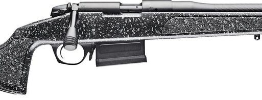 Bergara B-14R Left Hand Rifle .22 LR 10rd Magazine 18" carbon Fiber Barrel Black/Grey stock