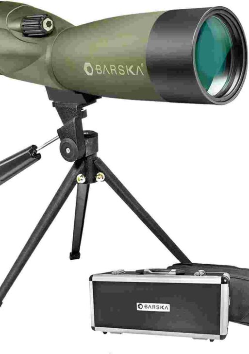 Barska Blackhawk WP Spotting Scope Tripod Soft & Hard Case - 20-60x60mm Matte