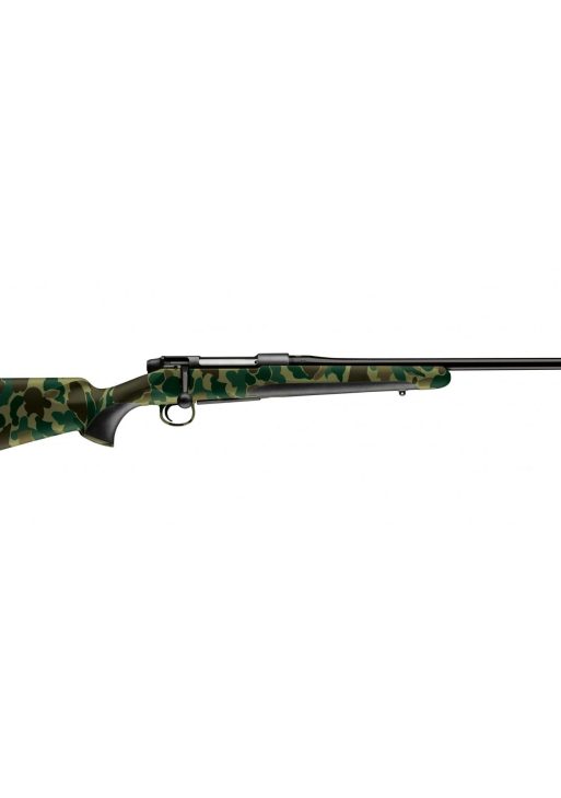 Mauser M18 Rifle 6.5 Creedmoor 5rd Magazine 22" Threaded Barrel Old School Camo 1/2x28