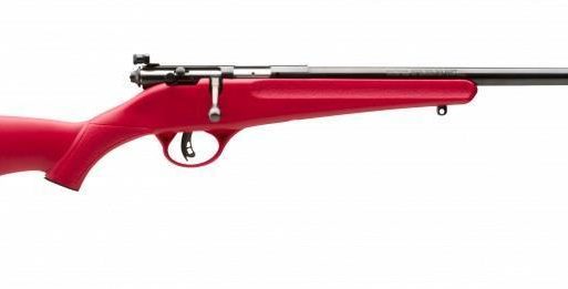 Savage Rascal Single Shot Rifle .22LR 1rd Capacity 16.125" Barrel Red Stock