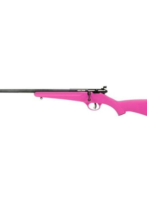 Savage Arms Rascal Left Hand Rifle 22LR Single Shot 16.13" Barrel Pink