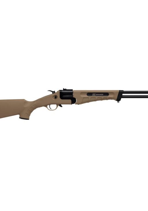 Savage 42 Takedown Rifle .22 LR/410ga 1rd Capacity 16" Barrel FDE Stock