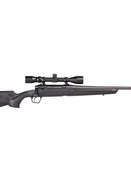 Savage Arms Axis XP Compact Rifle 7mm-08 Rem 4rd Magazine 20" Barrel Black with Scope