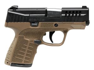 Savage Arms Stance FDE Night Sights Handgun 9mm Luger 7 & 8rd Magazine 3.2" Barrel FDE