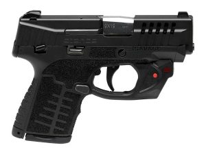 Savage Arms Stance Black Manual Safety Laser Handgun 9mm Luger 7 & 8rd Magazines 3.2" Barrel Black