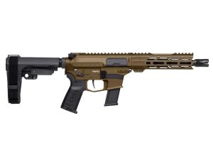 CMMG Banshee MKG Fixed Ejector Handgun 45 Auto 13rd Magazine 8" Barrel RipBrace Midnight Bronze