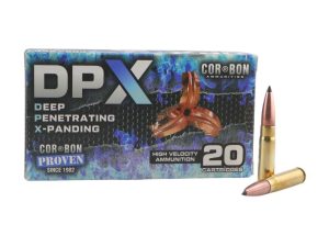 Cor-Bon DPX T-DPX Hunter Rifle Ammunition .300 Blackout 110gr PT 2400 fps 20/ct