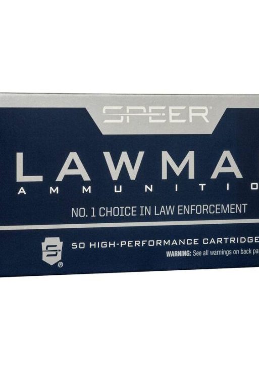 Speer Lawman Clean-Fire Handgun Ammunition .38 Spl 125gr TMJ 900 fps 50/ct