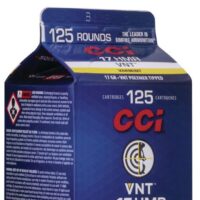 CCI Varmint Rimfire Ammunition .17 HMR 17gr VNT 2650 fps 125/ct