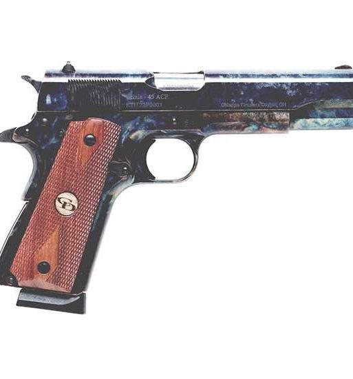 Charles Daly 1911 Field Grade Handgun .45 ACP 10rd Magazine 5" Barrel Case Colored with Wooden Grip