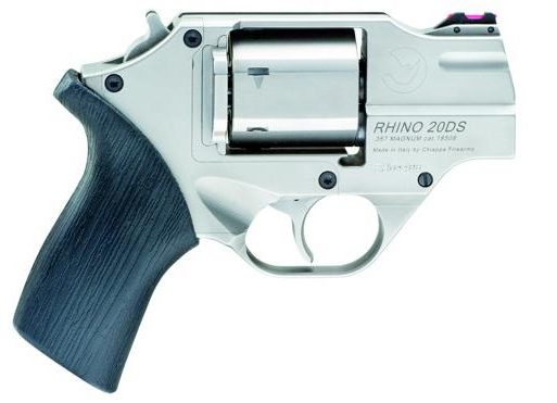 RHINO .357MAG REVOLVER 200DS CHROME 2IN BBL 3MOON CLIPS 6RND