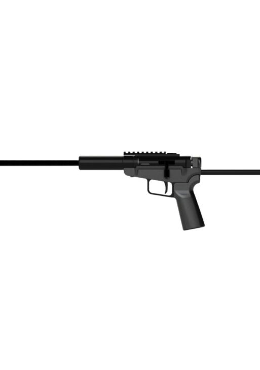Dark Mountain Stowaway Rifle 5.7x28mm Single Shot 16" Threaded Barrel Black