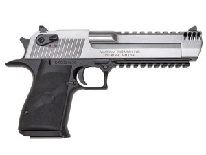 Desert Eagle L6 Handgun .357 Mag 9rd Magazine 6" Barrel Silver Slide with Black Frame