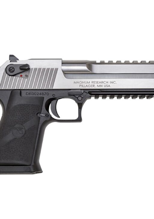 Desert Eagle L6 Handgun .357 Mag 9rd Magazine 6" Barrel Silver Slide with Black Frame