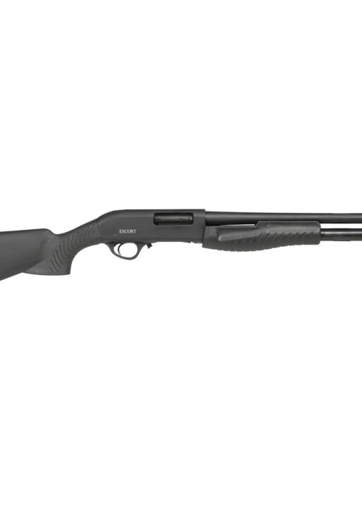 Escort Slugger Pump Shotgun 12ga 3" Chamber 5rd Capacity 18" Barrel Black Synthetic Stock