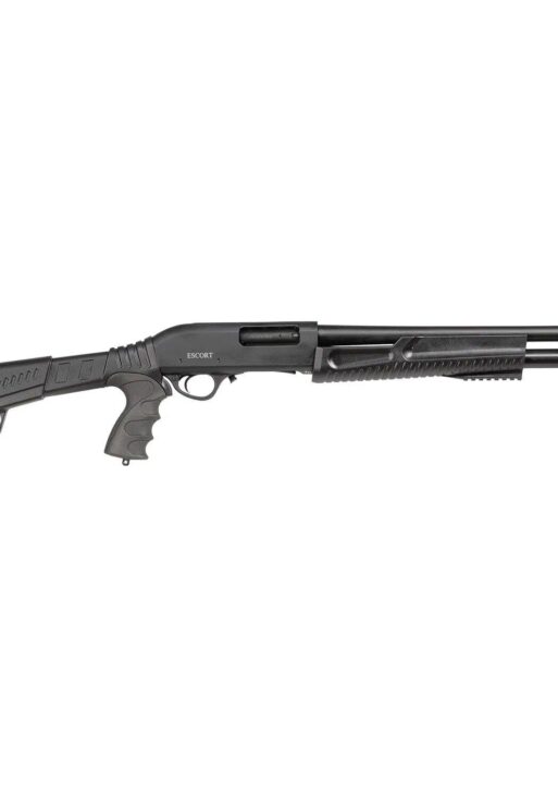 Escort Slugger Tactical Pump Shotgun 12ga 3" Chamber 5rd Capacity 18" Barrel Black Synthetic Stock