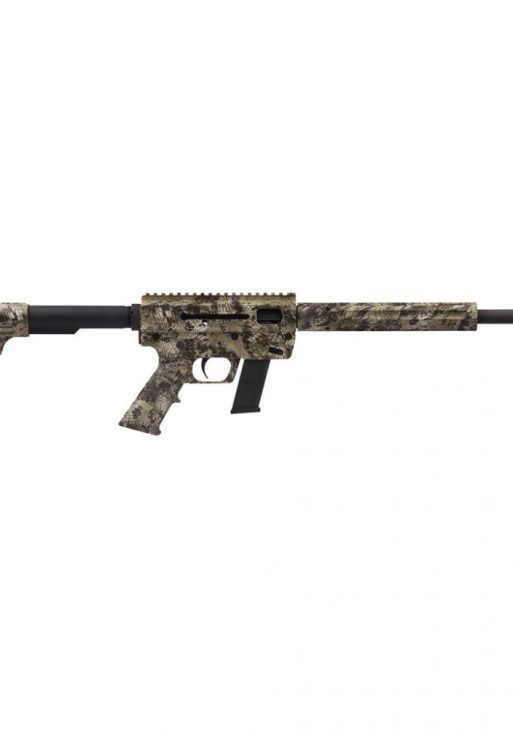 Just Right Carbine Gen 3 Rifle 9mm Luger 17/rd Glock Magazine 17" Threaded Barrel Kryptek