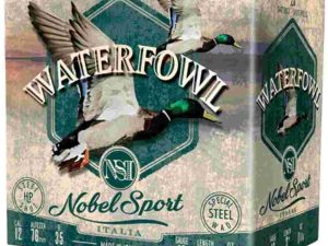 Nobel Sport Steel Waterfowl Shotshells 12 ga 3" 1-1/4 oz 1450 fps #4 250/ct Case
