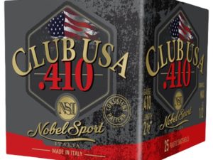 Nobel Sport Shotshells .410 ga 2-1/2" 1/2oz 1240 fps #6 25/ct