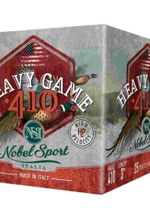 Nobel Sport 410 M Shotshells .410 ga 3" 11/16 oz 1145 fps #9 25/ct