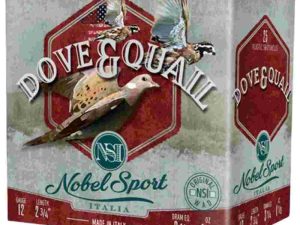 Nobel Sport Dove & Quail Shotshells 12 ga 2-3/4" 1-1/8 oz 1255 fps #7.5 25/ct