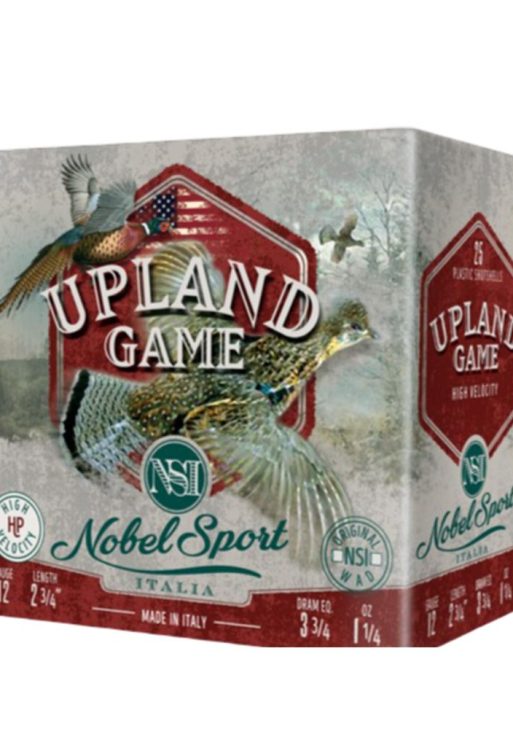 Nobel Sport Upland Game Shotshells 12 ga 2-3/4" 1-1/4 oz 1330 fps #7.5 25/ct