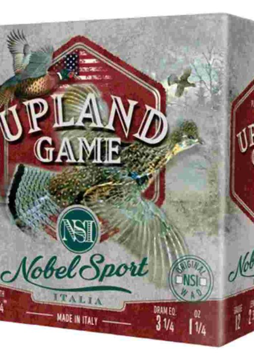 Nobel Sport Upland Game Shotshells 12 ga 2-3/4" 1-1/4 oz 1220 fps #8 25/ct