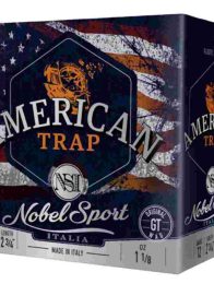 Nobel Target American Trap Shotshells 12 ga 2-3/4" 1-1/8 oz 1145 fps #7.5 25/ct