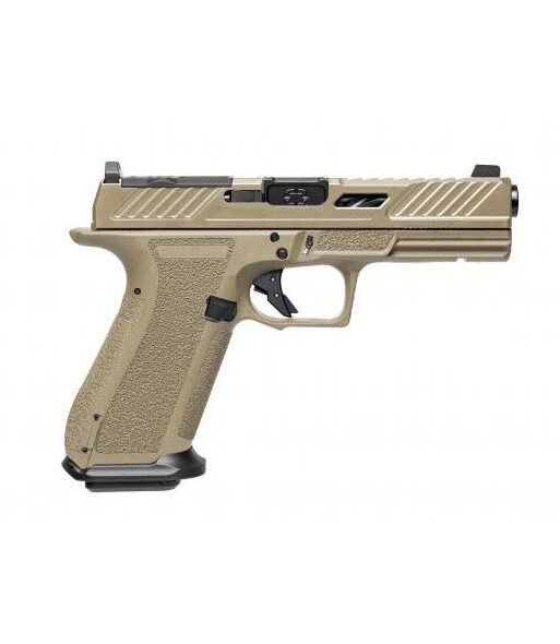 Shadow Systems DR920 Elite Slide Optic Handgun 9mm Luger 17rd Magazines (2) 4.5" Barrel FDE