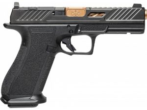 Shadow Systems DR920 Elite Slide Optic Handgun 9mm Luger 10rd Magazines (2) 4.5" Bronze Barrel Black